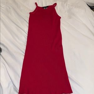 Red dress